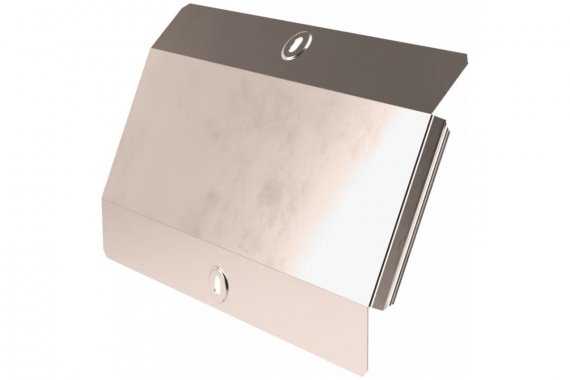 Фотография товара 'Промрукав PR16.2983 Крышка угла вертикального внешнего 45 градусов Стандарт INOX (AISI 409) 300'