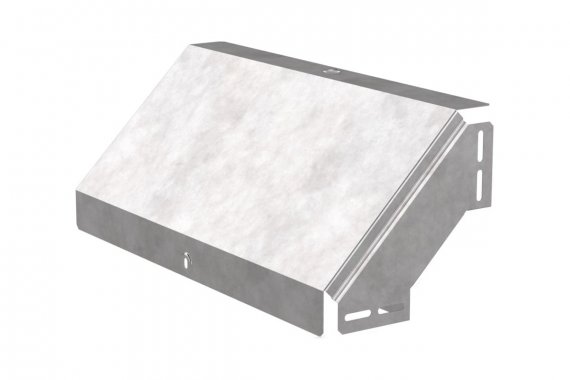 Фотография товара 'Промрукав PR16.0588 Угол вертикальный внешний 90 градусов с крышкой Стандарт 500х100'