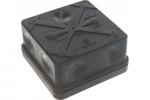 Фотография товара 'Промрукав 60-0210-9005 Коробка распределительная 80х80х40'