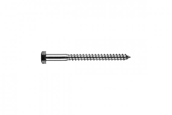 Фотография товара 'Промрукав PR08.9714 Сантехнический шуруп 8х60 DIN 571 глухарь'