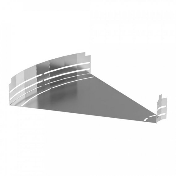 Фотография товара 'Промрукав PR16.3604 Угол горизонтальный изменяемый 0-45 градусов Стандарт INOX (AISI 304) 600х100'