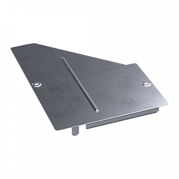 Фотография товара 'Промрукав PR16.5844 Крышка переходника правого Стандарт INOX (AISI 316) 400х200'