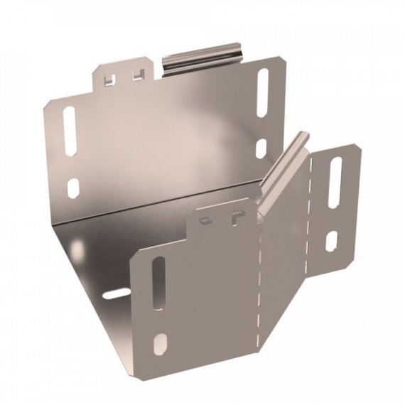 Фотография товара 'Промрукав PR16.5593 Переходник левый Стандарт INOX (AISI 409) 150х100х100'