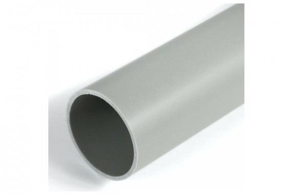 Фотография товара 'Промрукав PR05.0073 Труба жесткая ПВХ 2-х метровая серая d32 мм'