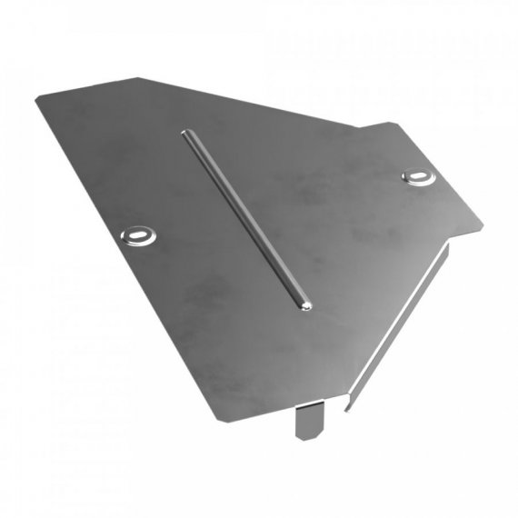 Фотография товара 'Промрукав PR16.5975 Крышка переходника симметричного Стандарт INOX (AISI 304) 400х150'