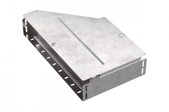 Фотография товара 'Промрукав PR16.0726 Переходник правый с крышкой Стандарт 500х300х100'