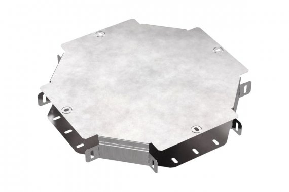 Фотография товара 'Промрукав PR16.0462 Ответвитель Х-образный с крышкой Стандарт 200х50'