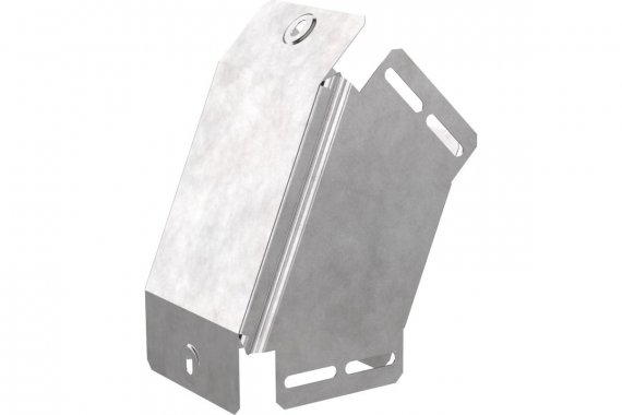 Фотография товара 'Промрукав PR16.0554 Угол вертикальный внешний 45 градусов с крышкой Стандарт 150х50'