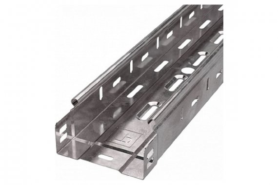 Фотография товара 'Промрукав PR16.0002 Лоток перфорированный Стандарт 100х50х3000 (0,7 мм)'
