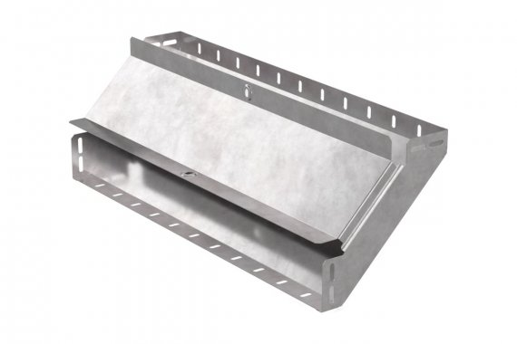 Фотография товара 'Промрукав PR16.0608 Угол вертикальный внутренний 90 градусов с крышкой Стандарт 600х80'