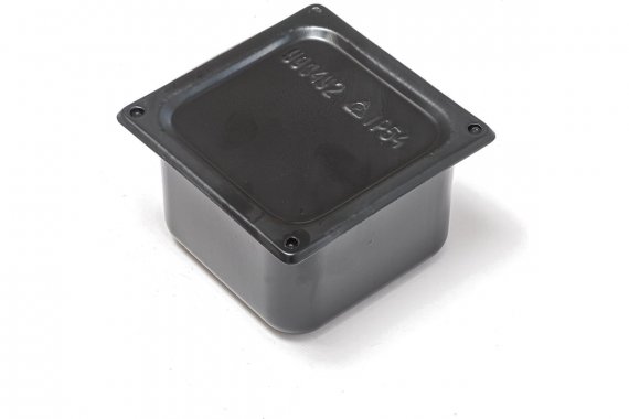 Фотография товара 'Промрукав PR08.26167 Коробка протяжная металлическая У-995 IP54 грунтованная с уплотнителем 150х150х100 мм'