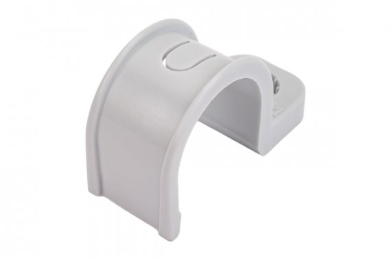 Фотография товара 'Промрукав PR13.0400 Крепеж-скоба пластиковая односторонняя в п/э d32 мм'