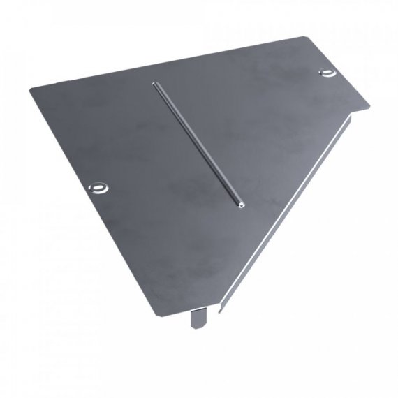 Фотография товара 'Промрукав PR16.5586 Крышка переходника левого Стандарт INOX (AISI 316) 500х200'