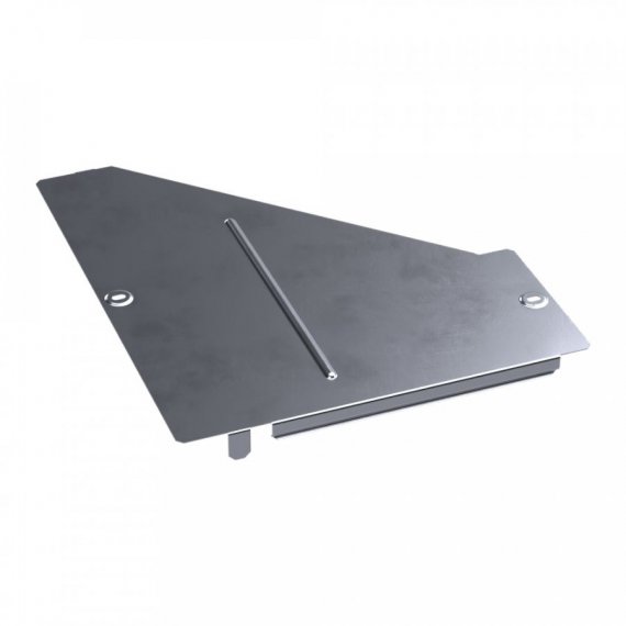 Фотография товара 'Промрукав PR16.5843 Крышка переходника правого Стандарт INOX (AISI 316) 400х150'