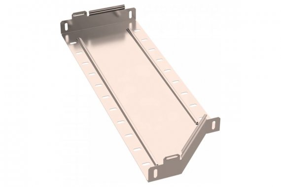 Фотография товара 'Промрукав PR16.5639 Переходник левый Стандарт INOX (AISI 409) 600х500х50'