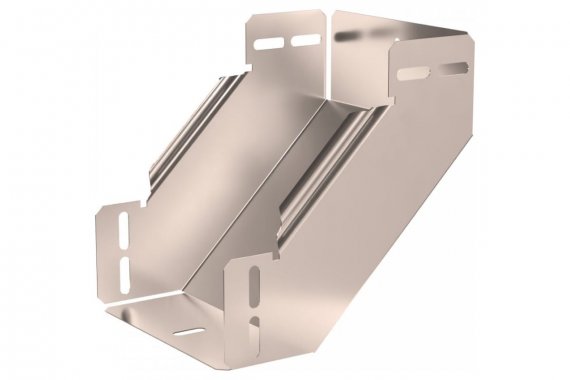 Фотография товара 'Промрукав PR16.3378 Угол вертикальный внутренний 90 градусов Стандарт INOX (AISI 409) 150х80'