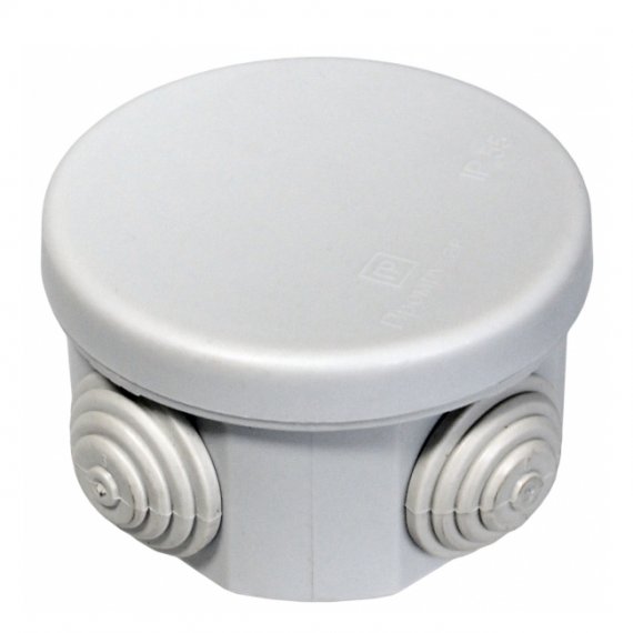 Фотография товара 'Промрукав Коробка распределительная для о/п безгалогенная (HF) 80х50 40-0120'