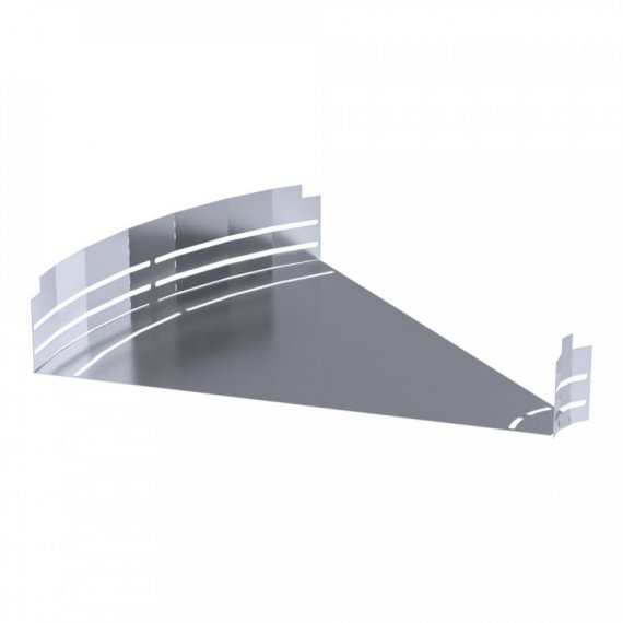 Фотография товара 'Промрукав PR16.3634 Угол горизонтальный изменяемый 0-45 градусов Стандарт INOX (AISI 316) 600х100'