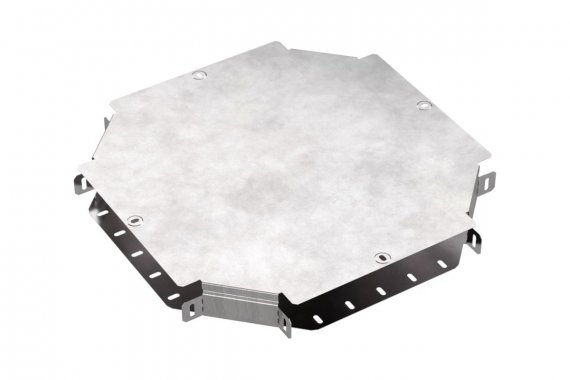 Фотография товара 'Промрукав PR16.0465 Ответвитель Х-образный с крышкой Стандарт 300х50'