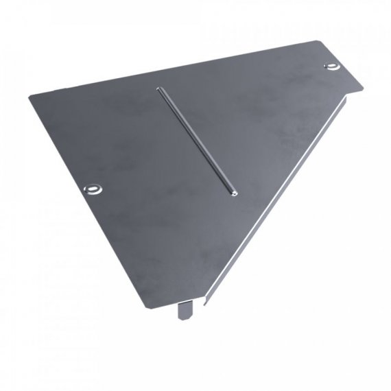 Фотография товара 'Промрукав PR16.5585 Крышка переходника левого Стандарт INOX (AISI 316) 500х150'