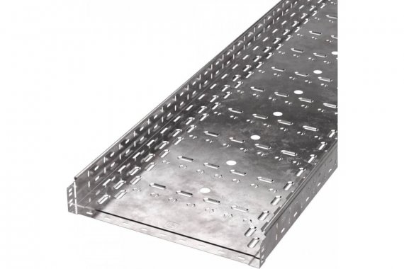Фотография товара 'Промрукав PR16.0018 Лоток перфорированный Стандарт 500х80х3000 (1,0 мм)'