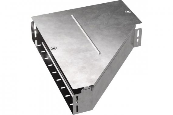 Фотография товара 'Промрукав PR16.0693 Переходник левый с крышкой Стандарт 500х200х100'