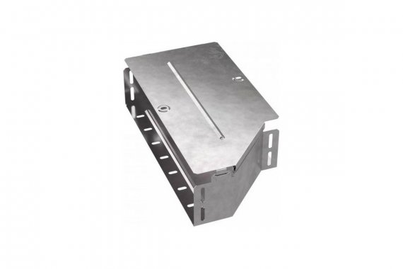 Фотография товара 'Промрукав PR16.0687 Переходник левый с крышкой Стандарт 400х300х100'