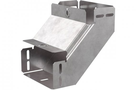 Фотография товара 'Промрукав PR16.0528 Угол вертикальный внутренний 90 градусов с крышкой Стандарт 150х80'