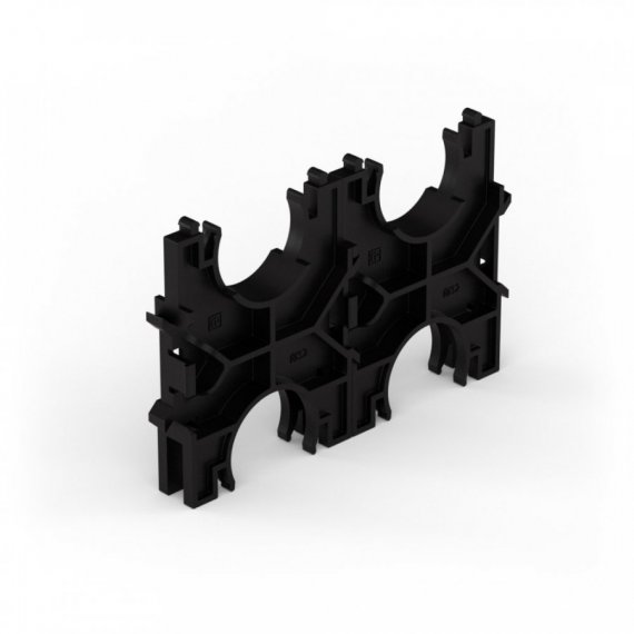 Фотография товара 'Промрукав PR13.02567 Кластер для двустенных труб d50 мм, двойной, двухсторонний'