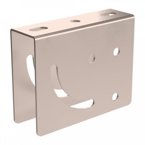 Фотография товара 'Промрукав PR16.4091 Опора поворотная для П-образного профиля INOX (AISI 409) ОПП-45х30'