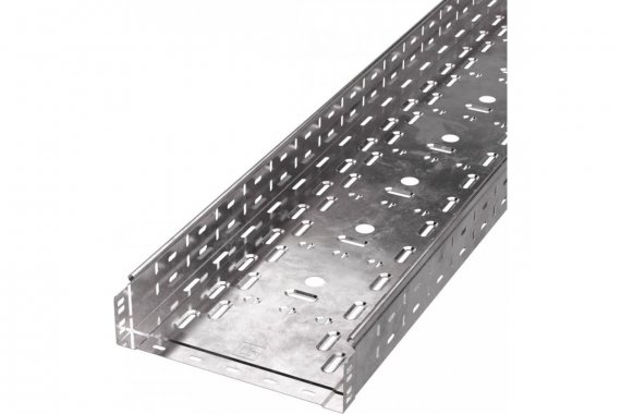Фотография товара 'Промрукав PR16.2307 Лоток перфорированный Стандарт 300х80х3000 (1,0 мм)'