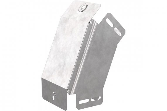 Фотография товара 'Промрукав PR16.0552 Угол вертикальный внешний 45 градусов с крышкой Стандарт 100х80'