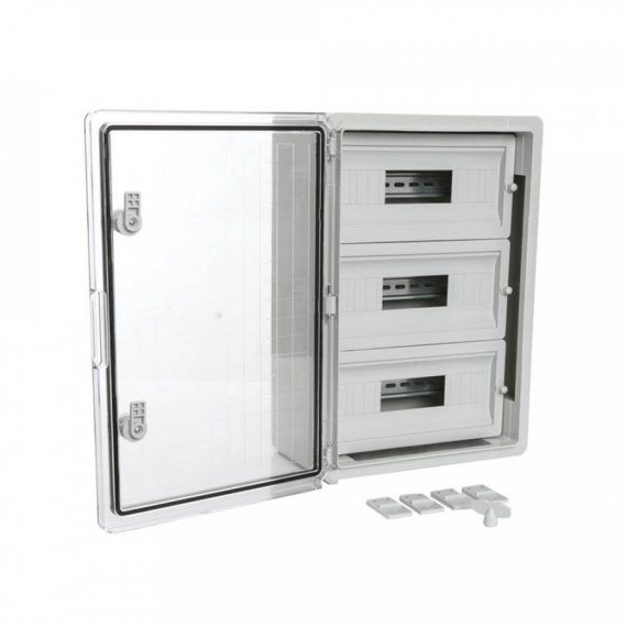 Фотография товара 'Промрукав PR08.26504 Корпус пластиковый распределительный ЩРН-45 IP65 500х350х190'