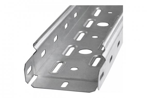 Фотография товара 'Промрукав PR08.23841 Лоток перфорированный 400х50х3000 (2,0 мм)'