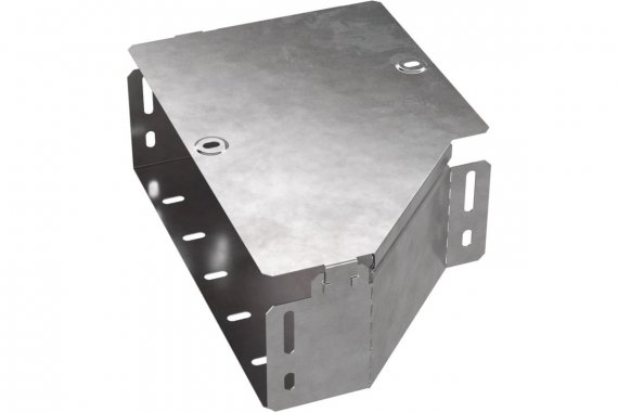 Фотография товара 'Промрукав PR16.0503 Переходник левый с крышкой Стандарт 300х200х100'