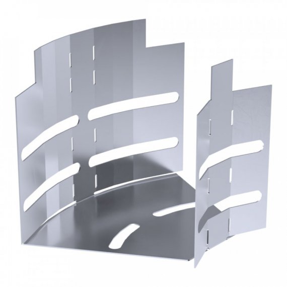 Фотография товара 'Промрукав PR16.3616 Угол горизонтальный изменяемый 0-45 градусов Стандарт INOX (AISI 316) 100х100'