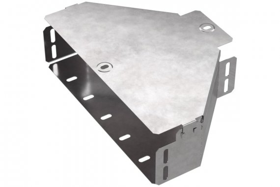 Фотография товара 'Промрукав PR16.0480 Переходник симметричный с крышкой Стандарт 300х100х80'