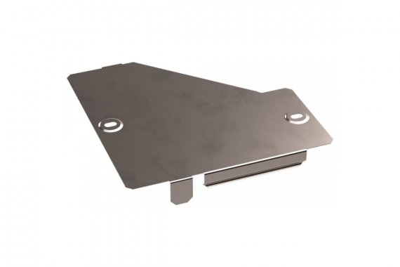 Фотография товара 'Промрукав PR16.5904 Крышка переходника правого Стандарт INOX (AISI 409) 200х100'