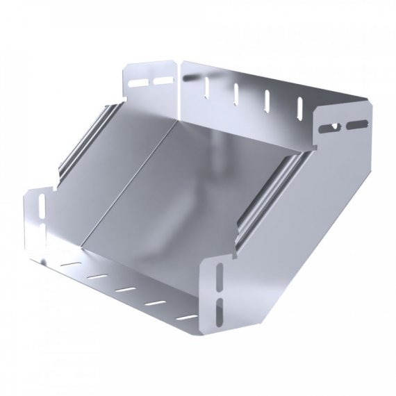 Фотография товара 'Промрукав PR16.3354 Угол вертикальный внутренний 90 градусов Стандарт INOX (AISI 316) 300х80'