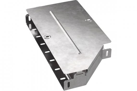 Фотография товара 'Промрукав PR16.0685 Переходник левый с крышкой Стандарт 400х300х50'