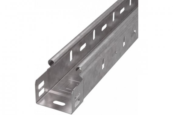 Фотография товара 'Промрукав PR16.1244 Лоток перфорированный Стандарт HDZ 50х50х3000 (0,7 мм) (36 м/уп)'