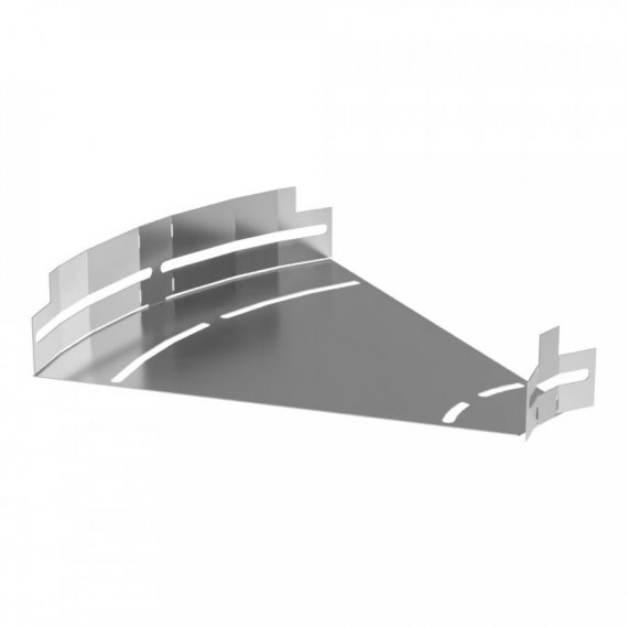 Фотография товара 'Промрукав PR16.3593 Угол горизонтальный изменяемый 0-45 градусов Стандарт INOX (AISI 304) 300х50'