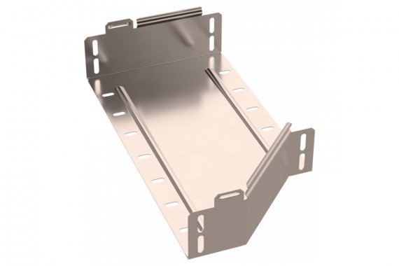 Фотография товара 'Промрукав PR16.5619 Переходник левый Стандарт INOX (AISI 409) 400х300х80'