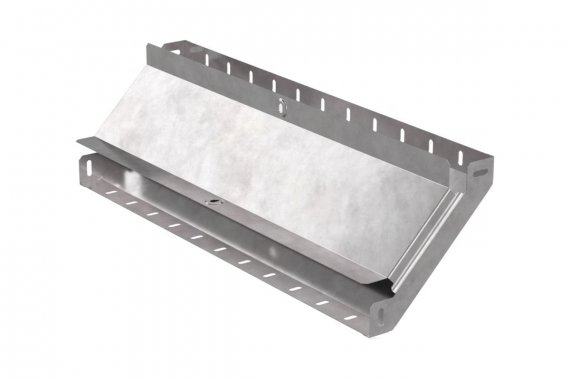 Фотография товара 'Промрукав PR16.0607 Угол вертикальный внутренний 90 градусов с крышкой Стандарт 600х50'