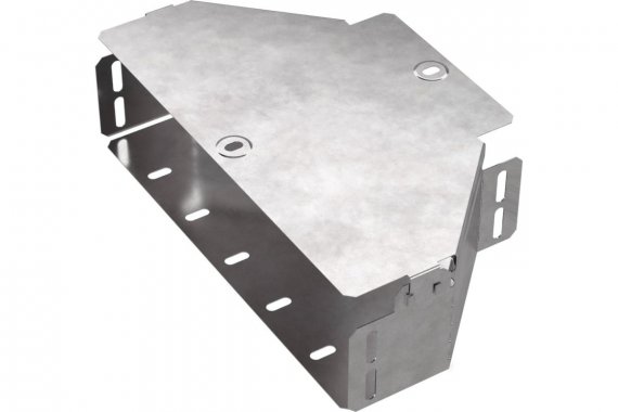 Фотография товара 'Промрукав PR16.0481 Переходник симметричный с крышкой Стандарт 300х150х80'