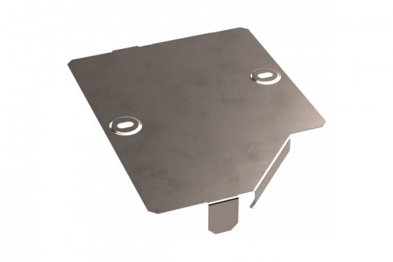 Фотография товара 'Промрукав PR16.5644 Крышка переходника левого Стандарт INOX (AISI 409) 200х150'