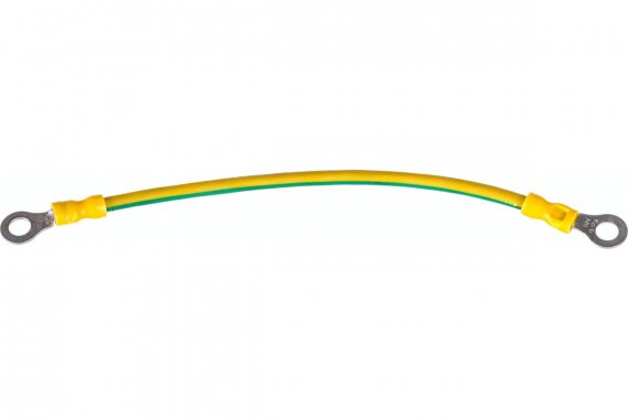 Фотография товара 'Промрукав PR08.3126 Провод заземляющий сечением 6 мм2 длиной 150 мм'