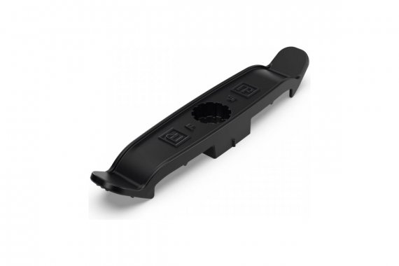 Фотография товара 'Промрукав PR13.0439 Держатель плоского кабеля двусторонний для прямого монтажа на 4 места'