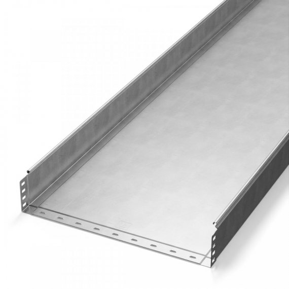 Фотография товара 'Промрукав PR16.2322 Лоток неперфорированный Стандарт INOX (AISI 304) 500х100х3000 (1,0 мм)'