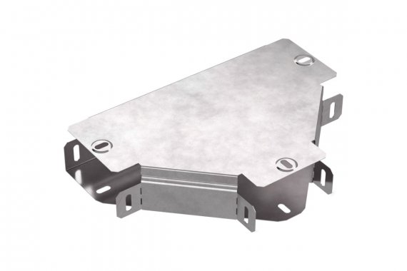 Фотография товара 'Промрукав PR16.0432 Ответвитель Т-образный с крышкой Стандарт 100х50'